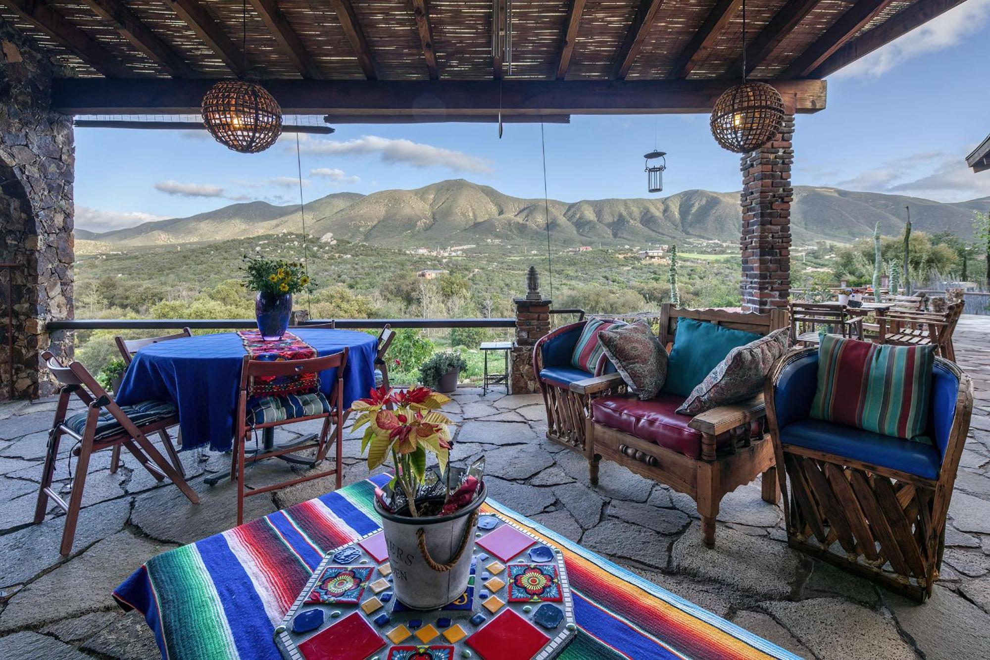 Quinta Maria En La Ruta Del Vino Bed & Breakfast Valle de Guadalupe Eksteriør bilde